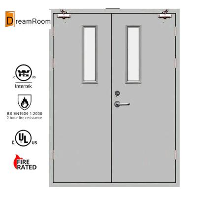 China Modern Chinese Quality Certified Steel Door 90minutes Fire Rating for sale