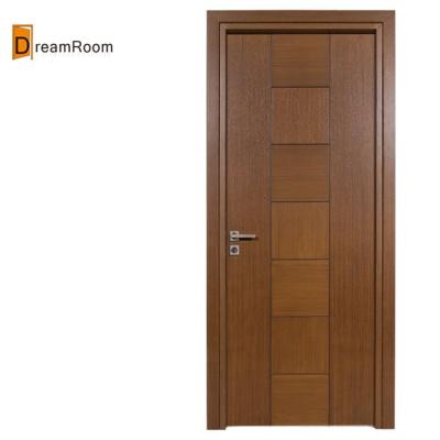 China Contemporary hot sale modern wooden main door design with good quality for sale