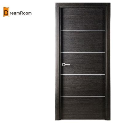 China Modern Plywood Bedroom Doors Contemporary Interior Wood Flush Door Marine Design Price for sale