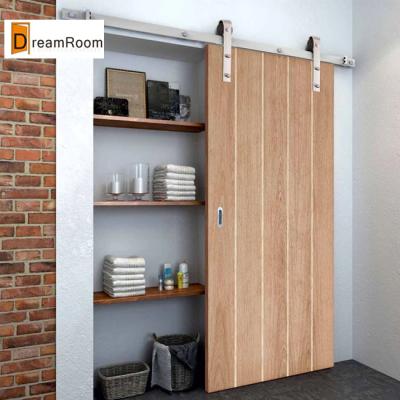 China Hot Sale Modern Customized Wooden Barn Door Latest Design Wooden Doors for sale