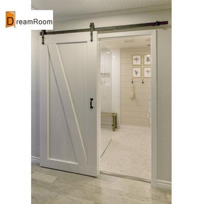 China Sliding hot sale modern farmhouse barn door with high quality for sale