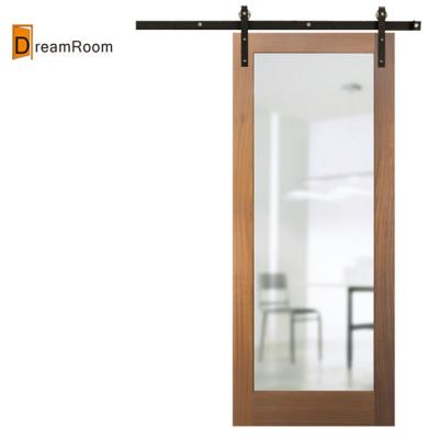 China Contemporary hot sale barn style interior mirror panel doors at good price for sale