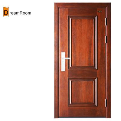 China Top quality contemporary turkish security steel-wood exterior armored doors made in china for sale