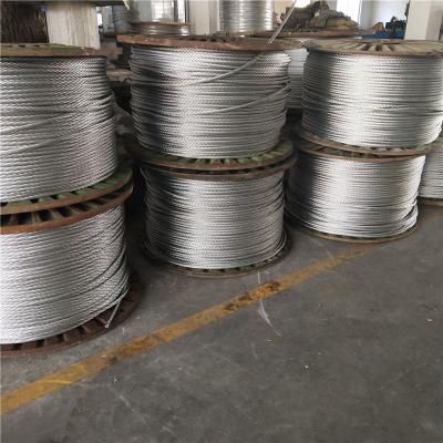 China Construction 6x12+7FC 6mm Galvanized Steel Wire Rope Cable Clamp Wire Rope for sale