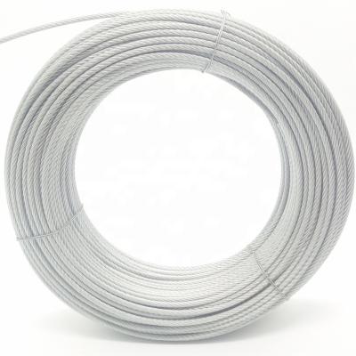 China Hot Construction 6x12+7FC 8mm Hemp Rope Core Dip Galvanized Steel Tow Cable for sale