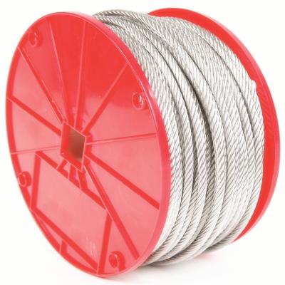 China Haul 6x19+FC 5.5 Mm High Tensile Strength Zinc Coated Galvanized Steel Rope Wire for sale