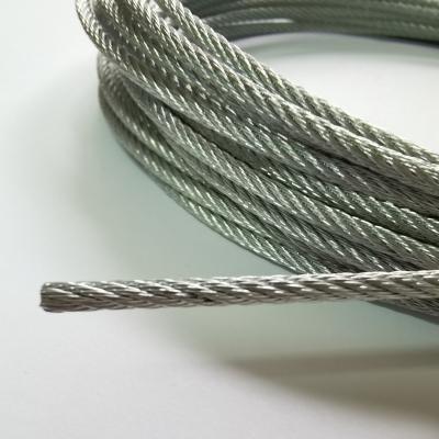 China Small General Purpose 7x7 2mm FABRICATION Wire Rope Braided Anti-kinking Galvanized Steel Pilot for sale