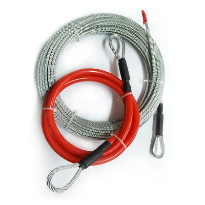 China One Line Outer Line Zipper Cable Loops Heavy Duty Equipment End For One Line Outer Line Zipper Equipment for sale