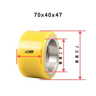 China Forward stacker high stacker general rubber load wheel wear-resistant bearing wheel front wheel models for sale