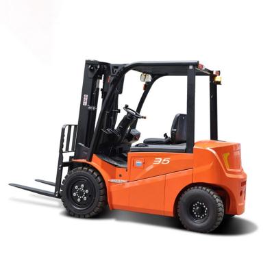 Κίνα Ηλεκτρικό Forklift αντιστάθμισης υψηλής αποδοτικότητας τετράτροχο 3,5 τόνοι ιστών 3m 4m 5m 6m 3500kg προς πώληση