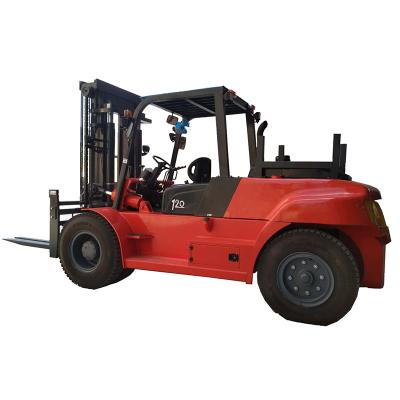 China High Performance Large Tonnage Diesel Forklift 12 Tons High Efficiency Forklift Truck heavy forklift for sale