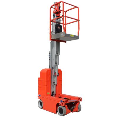 China Column Type Aluminum Alloy Mast Self-Propelled High-Altitude Working Platform Climbing Platform Lifting Table Elevating à venda