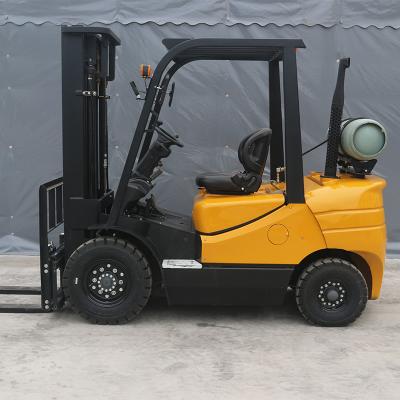 China 3.0 Ton  LPG Counterbalance Forklift Comfortable Seat LPG Powered Forklift for sale