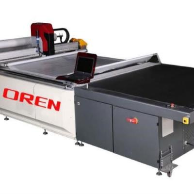 China RN9000S Fabric Or Auto Leather Or Nonwoven Material Slitter Equipment Cutting Bed for sale