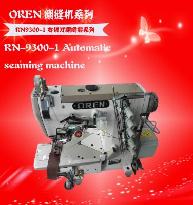 China RN9300-1 Industrial T Shirts and T Shirts Knife Left Stretch Automatic Sewing Machine for sale