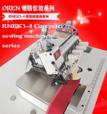 China Garment Shops RNEX3-4 4 Thread Overlock Sewing Machine Industrial for sale