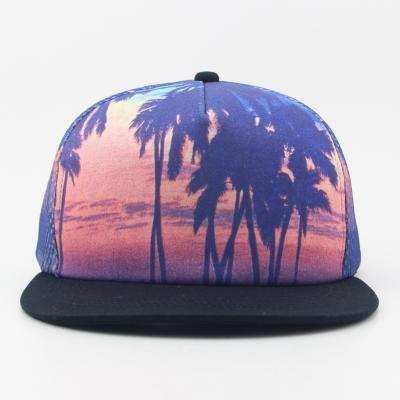 China COMMON Character Adults 2021 Summer Style Print Sublimation Foam Snapback Unisex Custom Hat for sale