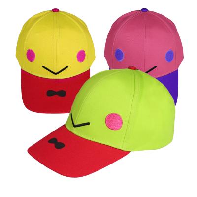 China COMMON Face Adjustable Cute Funny Cute Hat Comfortable Fashion Kids Snapback Baseball Hat Wholesales for sale