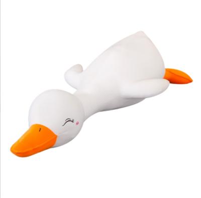 China Custom Eco-Friendly Duck Stuffed Animal Soft Doll Toy Funny Bed Time Cuddly Gifts For Kids Baby for sale