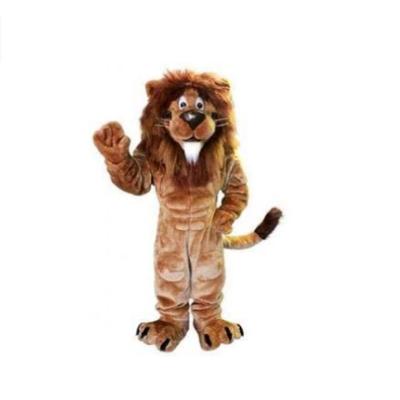 China 2021 Lion Mascot Costume Adult Character Mascot Costume Super Soft Cartoon Halloween Outfit Suits Promotional for sale