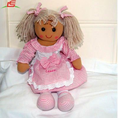 China Changeable Dress Fashionable Rag Doll for sale