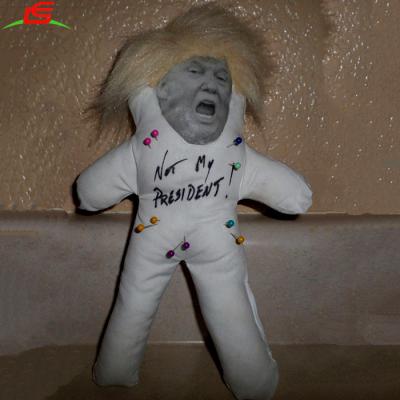 China DONALD TRUMP VOODOO DOLL HAND MADE eco-friendly and eco-environmental PRINTED NOT MY PRESIDENT for sale