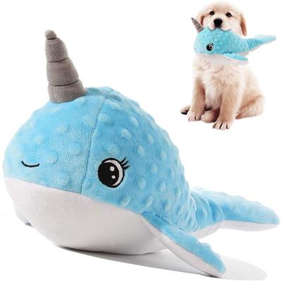 China Viable Amazon Puppy Squeaky Plush Toys Interactive Chew Toy with Crinkle Paper and Cute Soft Squeaker Plush Toys for sale