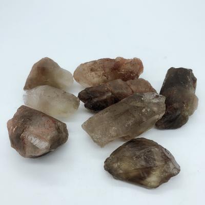 China China Healing Crystal Home Decoration High Quality Smoky Quartz Raw Stone Souvenirs Gift for sale