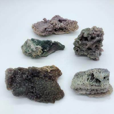 China China Collectible Home Decoration For Healing Wholesale Grape Agate Gemstone Raw Stone for sale