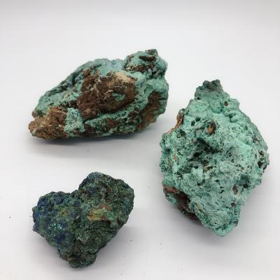 China China Wholesale Hand Carved Semi Previous Blue Azurite Raw Stone Crafts Popular Hot Sale Products for sale