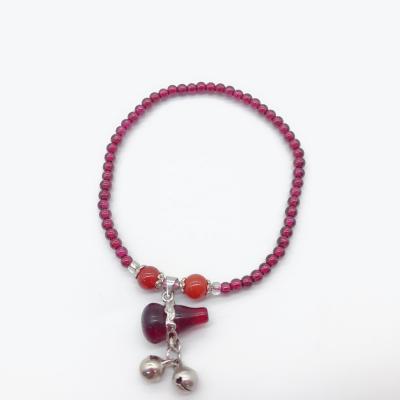 China Romantic Outstanding Trendy Garnet Bracelet Design Bracelet Fashion Jewelry Handmade for sale