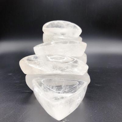 China China Hot Sale Products Clear Quartz Bowl Crystal For Healing Home Decoration for sale