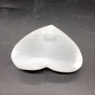 China China Factory Direct Products Selenite Bowl Hand Carved Rough Crafts Gemstone for sale