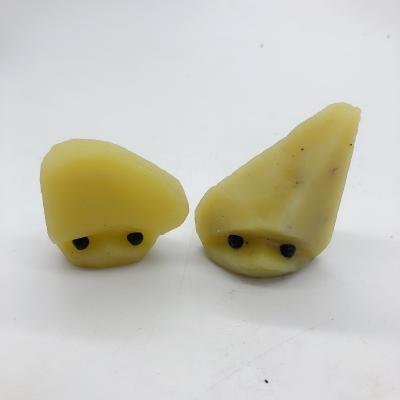 China China New Products Small Yellow Hedgehog Jade Folk Crafts Modest Price Top Quality Gemstone for sale