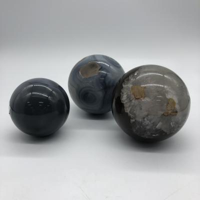 China China Factory Products Healing Crystal Agate Sphere Handmade Crafts Hot Sale Products Previous Gemstone Folk Arts for sale