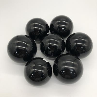 China Wholesale Popular Ball Arts Crystal Popular Gemstone Black Obsidian China Factory Hot Selling Products for sale