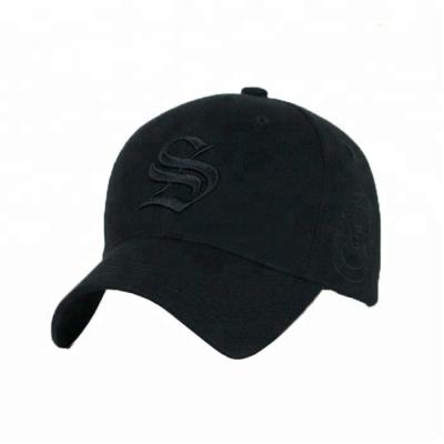 China Custom Embroidered Baseball Era Sports Cap High Quality Promotional Black Baseball Cap JOINT EMBROIDERY New for sale