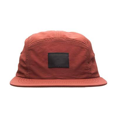 China Factory Price 5Panel COMMON Wholesale COMMON Hat Nylon Running Light Cap With Snap Closure for sale