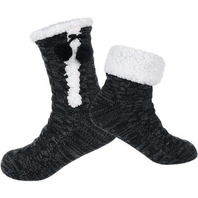 China Breathable Breathable Winter Warmer Women Thicken Thermal Wool Cashmere Snow Socks Fashion National Woolen Casual Socks For Women for sale