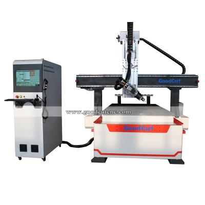 China CNC Router 5 Axis 180Â ° Slope Carving Cutting 5 Axis 4 Axis CNC Machine 1325 Wood Router Machine With Good Price for sale