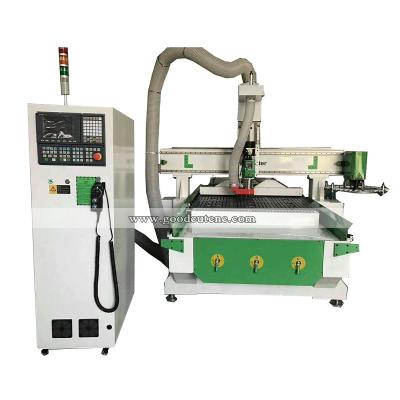 China 1325 1530 CNC Router WOOD ACRYLIC ALUMINUM Multi ATC 3d MDF Tools For Door Furniture Cabinet Caving Wood Cutting Machine for sale