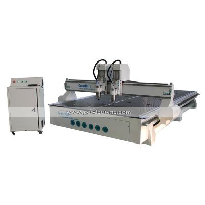 China Acrylic PVC Wood Engraving Cutting Multi Head Independent Working CNC Wood Router Machine With DSP Control System for sale