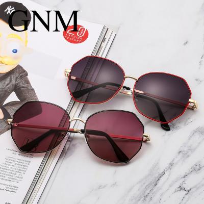 China Newest Fashion 2021 Fashion Sunglasses Big Anti UV Frame Polarized Sunglasses Men Women Eyewear Shade Vintage Sun Glass Wholesale Custom Glasses for sale