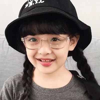 China Wholesale Light Blue Wholesale TR90 Optical Frame TR90 Color Candy Retro Square Kids Anti Eyewear Men Women Glasses Design Eye Glasses for sale