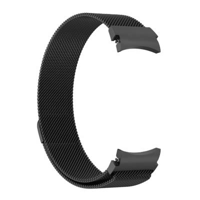 China Stainless No Gaps Magnetic Strap For Samsung Galaxy Watch4 46mm 42mm Classic Band 40mm End Metal Curved Belt Strap Band For Samsung Galaxy Watch 4 44mm for sale