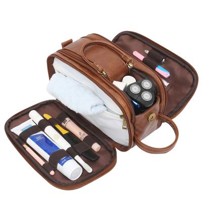 China 2021 new men's travel cosmetic bag travel storage bag fashion toiletry bag out of the toiletry bag large capacity portable bag cosmetic bag for sale