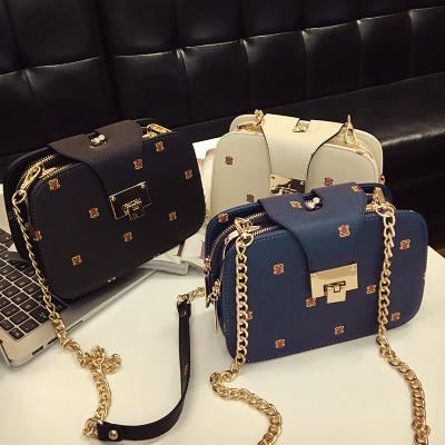 China 2021 Designer Purses Daily Hot Sale Cartoon PU Leather Square Women Shoulder Cross - Body Bags for sale