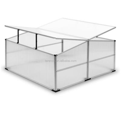 China Small  Garden Aluminum Frame Greenhouse Terence TLSA106 110x110x40/31cm for sale