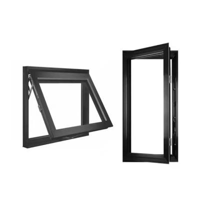 China Best Price Tilt Window Waterproof &turn CANY Thermal Pane Windows Break Double Price Security Aluminum Glass Windows for sale