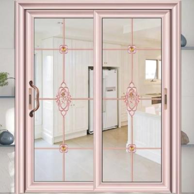 China Waterproof Aluminum Alloy Partition Door With Anti Rust Gauze , Balcony Partition Door Door Customized for sale